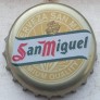 Kronkorken San Miguel Spanien 2013 2010er gold San Miguel Cerveza premium quality