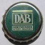 Kronkorken DAB Deutschland 2014 2010er grün DAB Dortmunder Actien Brauerei