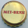 Kronkorken Met Bräu Deutschland 1997 1990er gold Met-Bräu