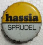 Kronkorken Hassia Deutschland 1980 1980er gelb hasser SPRUDEL