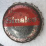 Kronkorken Sinalco Deutschland 1970 1970er silber Sinalco Schlossbräu Wächtersbach