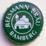 Kronkorken Keesmann Bräu Deutschland 2014 2010er grün Keesmann Bräu Bamberg