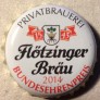 Kronkorken Flötzinger-Bräu Deutschland 2014 2010er weiß Flötzinger Bräu Privatbrauerei 1543 Bundesehrenpreis 2014
