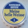 Kronkorken Schneider Weisse Deutschland 2016 2010er beige Schneider Weisse Meine helle Weisse 1