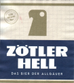 Ediketten Zötler Export Deutschland Bier 01.2025