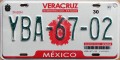 Nummernschilder / Kfz-Kennzeichen Mexiko 2007 2000er Veracruz