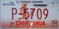 Nummernschilder / Kfz-Kennzeichen Mexiko 2005 2000er Chihuahua