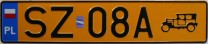 Nummernschilder / Kfz-Kennzeichen Polen 2000 2000er