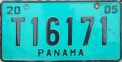 Nummernschilder / Kfz-Kennzeichen Panama 2005 2000er