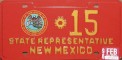 Nummernschilder / Kfz-Kennzeichen USA 1993 1990er New Mexico NM
