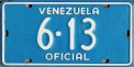 Nummernschilder / Kfz-Kennzeichen Venezuela 1982 1980er