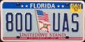 Nummernschilder / Kfz-Kennzeichen USA 2002 2000er Florida FL