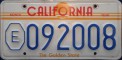 Nummernschilder / Kfz-Kennzeichen USA 1982 1980er California CA Pol State Troper
