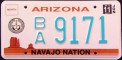 Nummernschilder / Kfz-Kennzeichen USA 2003 2000er Arizona AZ