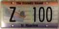 Nummernschilder / Kfz-Kennzeichen Niederländische Antillen 2011 2010er St. Maarten Schwertransport