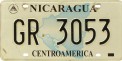 Nummernschilder / Kfz-Kennzeichen Nicaragua 2005 2000er