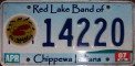 Nummernschilder / Kfz-Kennzeichen USA 2006 2000er Minesota MN tribe
