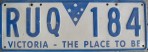 Nummernschilder / Kfz-Kennzeichen Australien 2000 2000er Victoria VIC