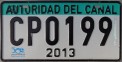 Nummernschilder / Kfz-Kennzeichen Panama 2013 2010er Canal